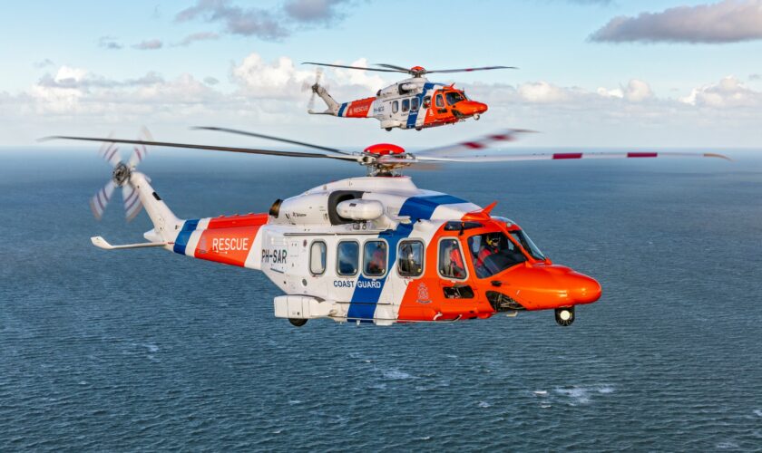Twee SAR-helikopters AW189