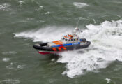 Een reddingboot van KNRM Den Helder, genaamd Joke Dijkstra.