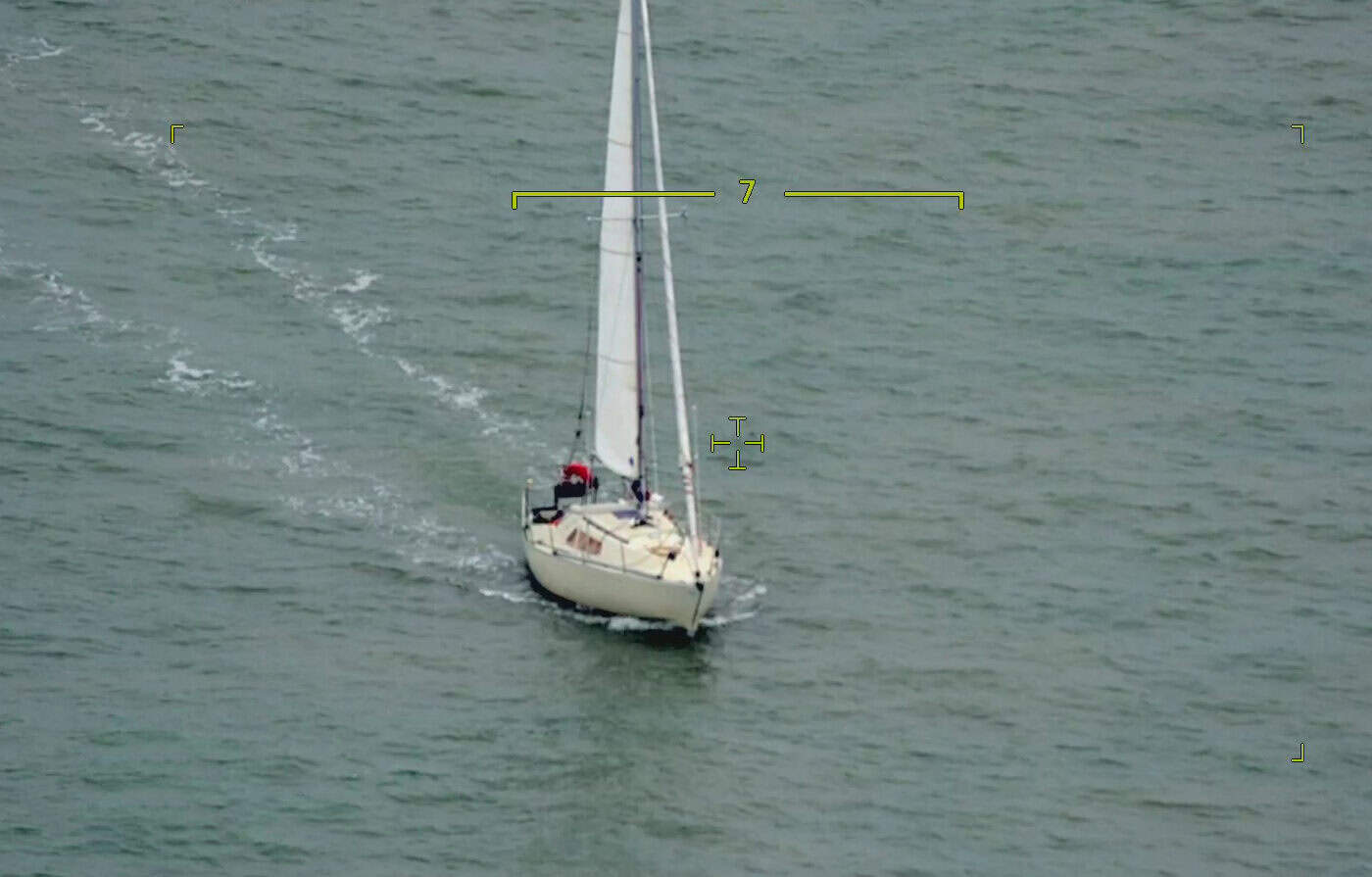 Zeilboot gecontroleerd na schending veiligheidszone van