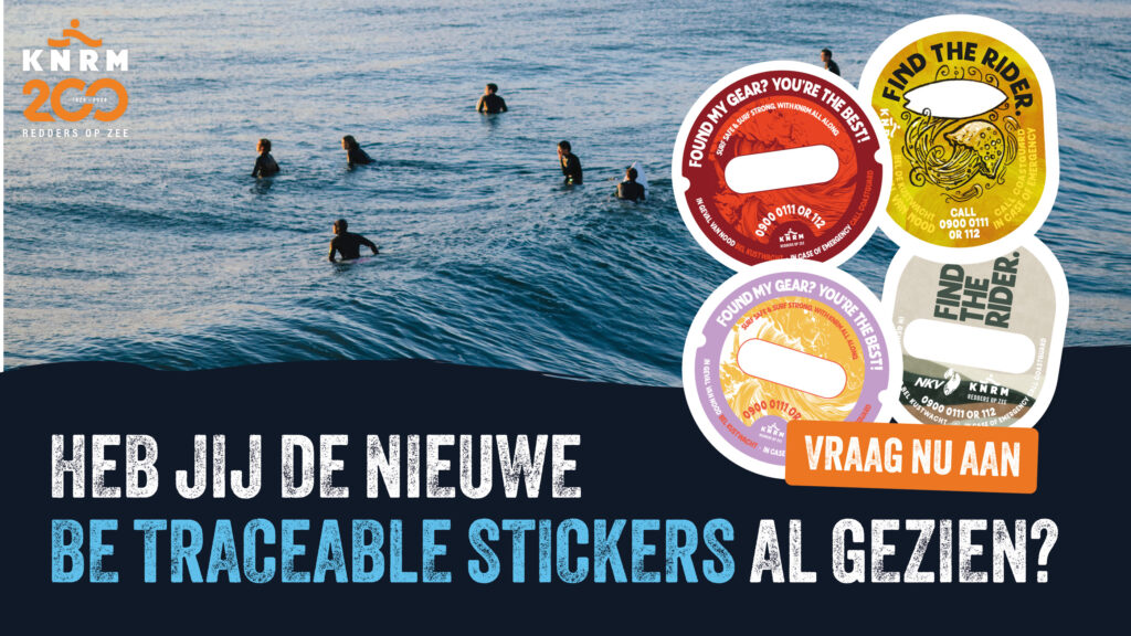 Heb jij de nieuwe Be Traceable stickers al gezien? Vraag nu aan.