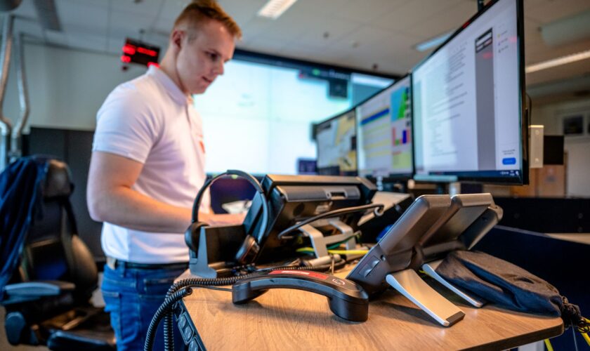 Watch Officer op het Kustwachtcentrum